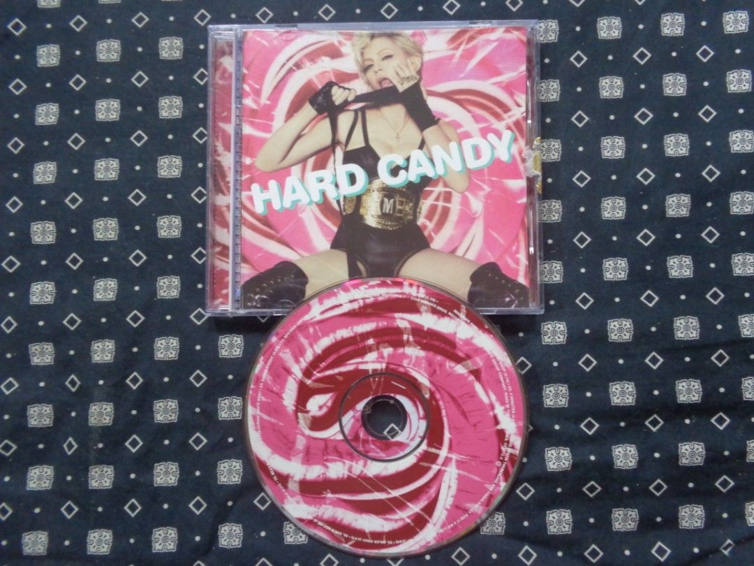 [CD] Madonna - Hard Candy Pink CD Album (Category: CDs & DVDs) located in Quezon City. Submitted by discbreakers (Listing ID 1416688723, Image 1). Description: CD is in mint condition, no scratches. Limited pink CD edition DM me for more inquires:).