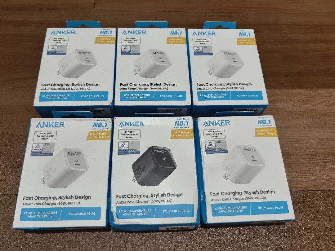 Charger 30W / Fast Charging Charging Brick / Charging Adapter (Category: Chargers & Cables) located in Taguig. Submitted by chelnan30 (Listing ID 1416724508, Image 1). Description: Anker Zolo 30W adapter Compact Size Ice-Cooled Fast Charging Ultra-low temperature Location: Ibayo-Tipas, Taguig .