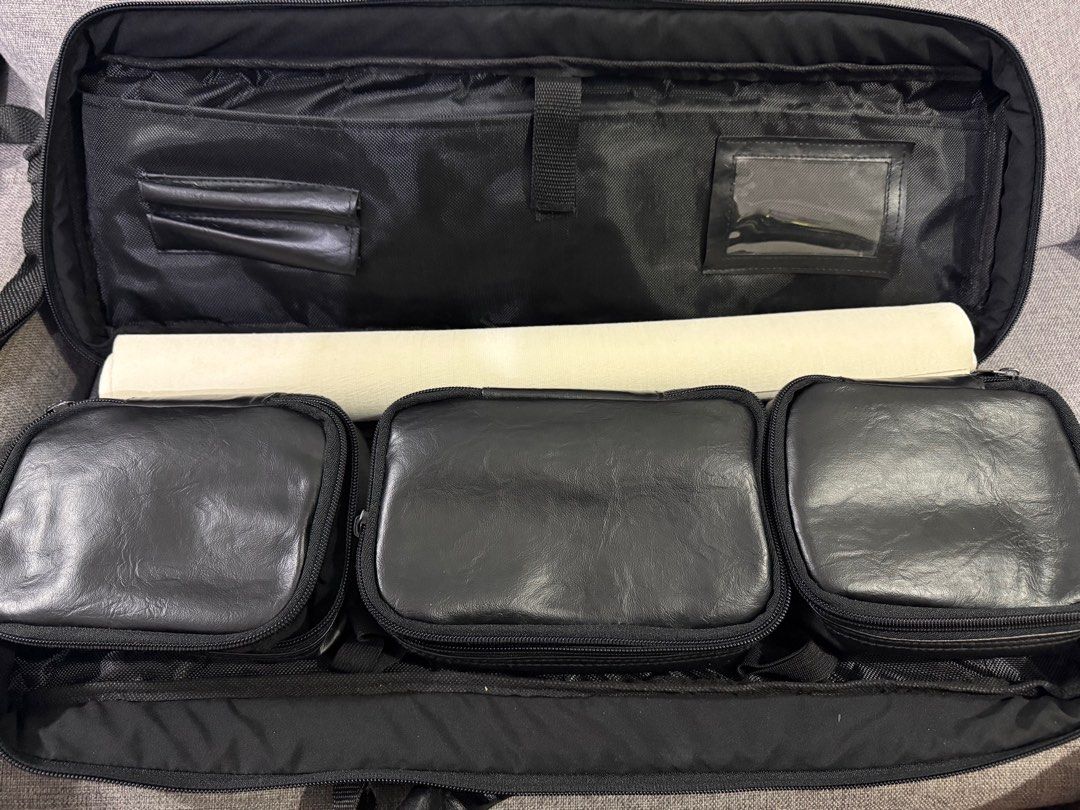 Chess Set (Category: Board Games & Puzzles) located in Quezon City. Submitted by gritxfaith (Listing ID 1416792973, Image 2). Description: Eureka Chess mat and pieces with nylon bag - 500 Add synthetic leather bag - 250 (with little damage on the cover) Add dgt chess clock - 1500.