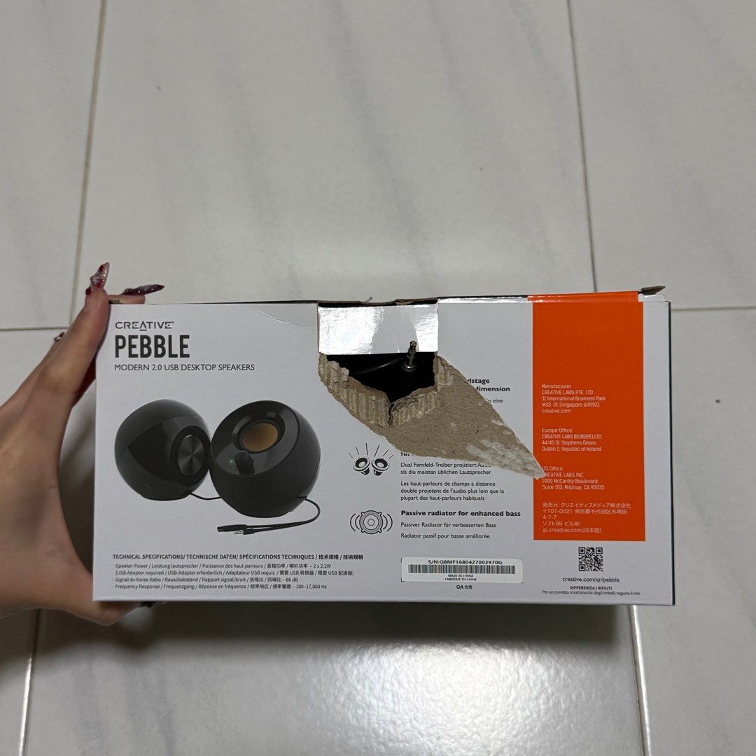 Creative Pebble Modern 2.0 USB Desktop Speakers65561054258051115