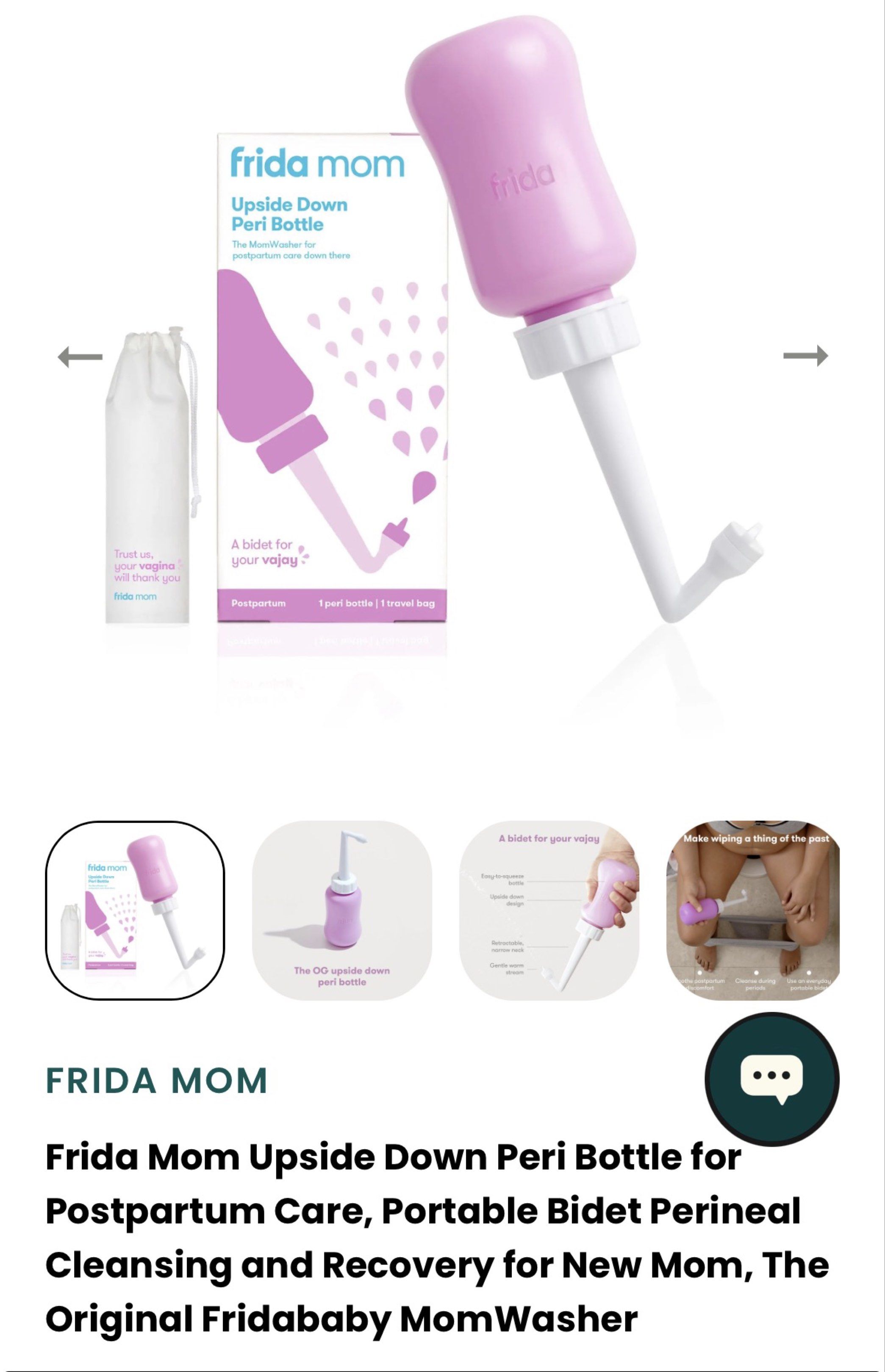 Frida Mom Upside Down Peri Bottle & Postpartum Seat (Category: Maternity Care) located in Paranaque City. Submitted by brattina (Listing ID 1416731588, Image 2). Description: - Frida Mom Upside Down Peri Bottle for postpartum care - Includes travel bag - Designed for portable bidet perineal cleansing and recovery - Red postpartum seat for comfort - Ideal for postpartum recovery FRIDA MOM Upside Down Peri Bottle for Postpartum Care, Portable Bidet