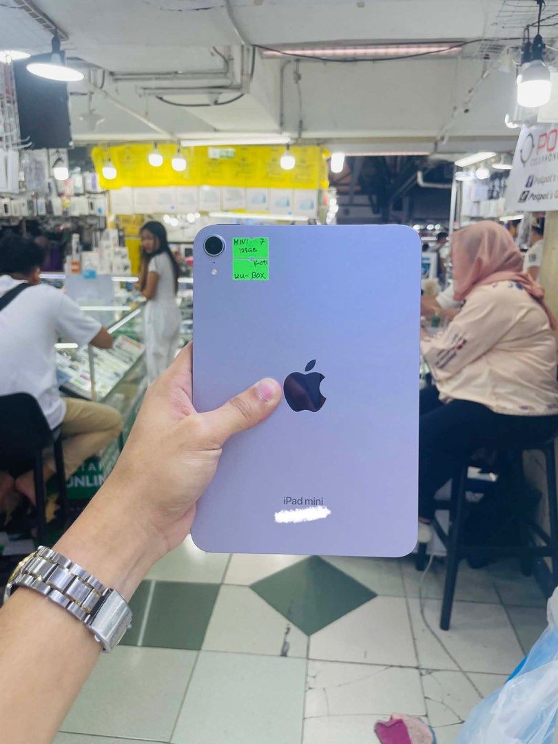 Ipad Mini 7 128gb Wifi No issue All working Makinis (Category: iPad) located in San Juan City. Submitted by javedsgadgetshop (Listing ID 1416773176, Image 1). Description: INSTALLMENT OPTIONS : SPAY LATER / GGIVES / CREDIT CARD! WE BUY AND SELL SO PWEDE MAGBINTA OR SWAP ! Quick Specs : 💵 Ipad Mini 7 •256gb •NTC Variant •Good batt health •Wifi Only •98% Smoothness •No hidden issue | No Repaired •100% Authentic | Not Refurbished •w/ OEM Charger & 
