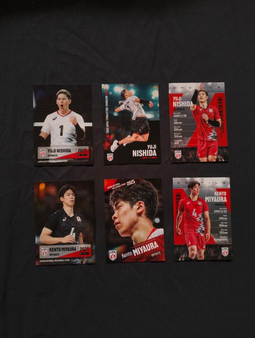 RYUJIN NIPPON 2025 Trading Cards (Incomplete Set) (Category: Raw Singles) located in Quezon City. Submitted by bodegallery (Listing ID 1416712925, Image 1). Description: 🚨 PLEASE READ CAREFULLY 🚨 ✓ Price range varies depending on the player ✓ Incomplete set consist of 3 trading cards of each player except Yuki Ishikawa (4 pcs.) ✓Already adjusted their last prices. TAKE IT OR LEAVE IT. 1. Yuji Nishida- Php 450 [1 stock] 2. Kento Miyaura- Php 450
