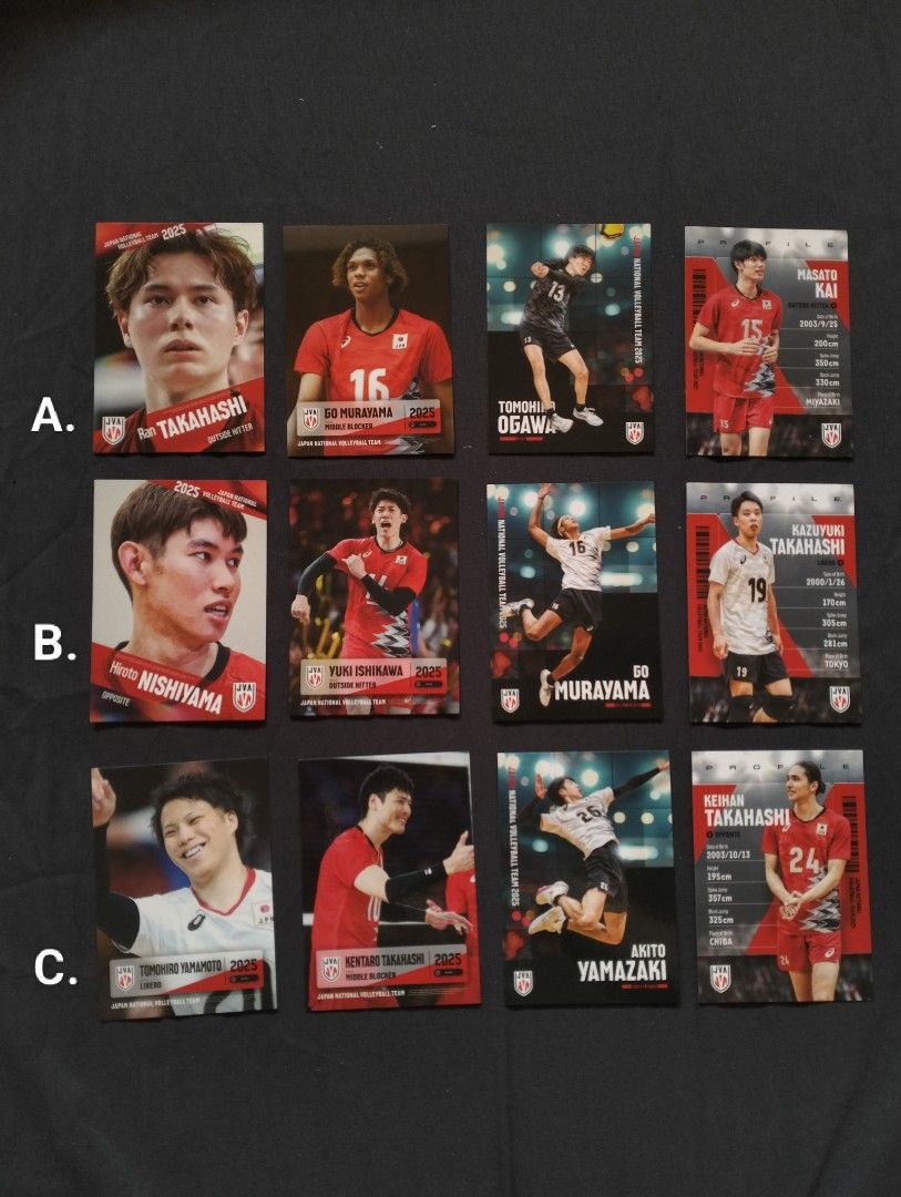 RYUJIN NIPPON Trading Cards (Mixed Set) (Category: Raw Singles) located in Quezon City. Submitted by bodegallery (Listing ID 1416712908, Image 1). Description: 🚨 PLEASE READ CAREFULLY 🚨 ✓ All prices are at 360 pesos ✓ Mixed set A. Ran, Go Murayama, Ogawa, Kai B. Hiroto, Yuki, Go Murayama, Kazuyuki C. Tomo, Kentaro, Akito, Keihan D. Go Murayama, Yuki, Aki, Ogawa E. Oya, Tomo, Kai, Yuki F. Aki, Ran, Tatsu, Ogawa.