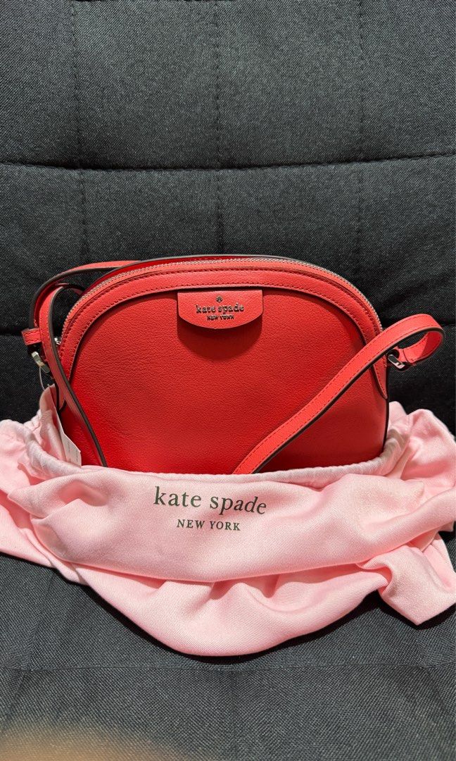 Kate Spade Sylvia X-Large Dome Crossbody (Category: Cross-body Bags) located in Manila. Submitted by vaulte_mnl (Listing ID 1416765489, Image 1). Description: For sale Kate Spade X-Large Sylvia Dome Crossbody Bag Used once. Stored well maintained.