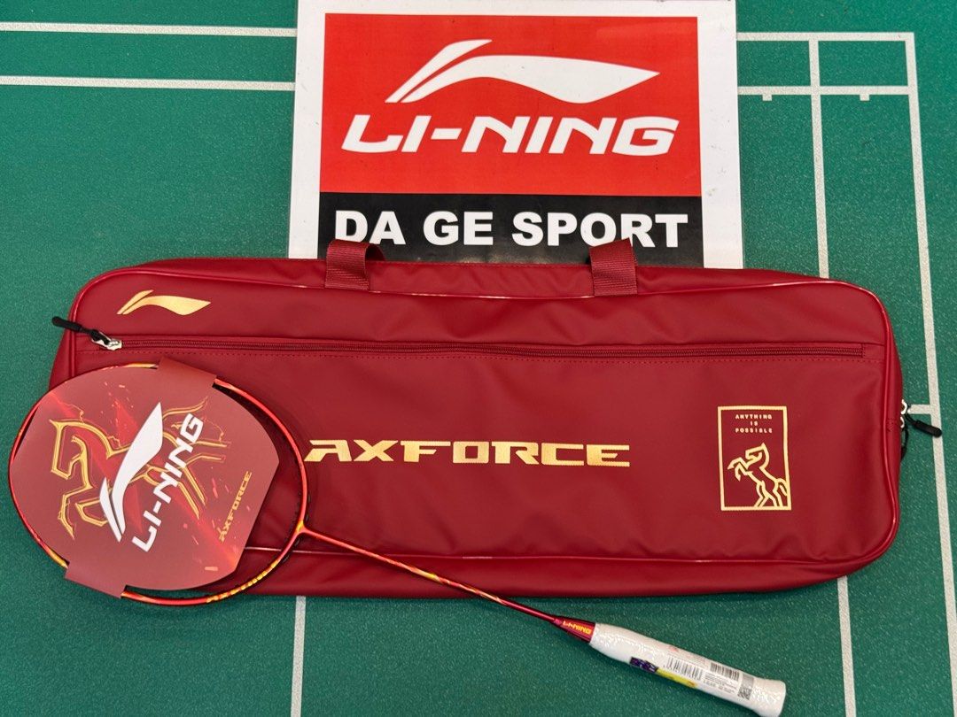 Li-Ning Axforce 90 5U Horse Year 2026雷霆90马年限量版, Sports 