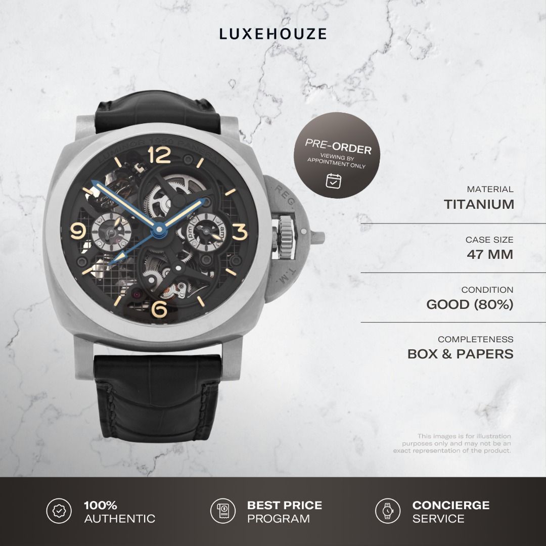 Mint Aug 2021 Panerai Luminor 1950 PAM00578 (Category: Watches) located in Singapore. Submitted by luxehouze (Listing ID 1407415126, Image 1). Description: READY FOR EXTRA DEALS? Join our Community for special offers and latest arrivals! //bit.ly/LHWatchesSG Luxehouze is your trusted marketplace to buy and sell luxury goods. Luxehouze SG Pte Ltd is a licensed luxury goods marketplace and regulated dealer. WHY US? 100% Authentic with Money-Back Gu