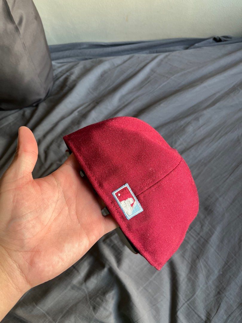 New Era Philadelphia Phillies (Category: Caps & Hats) located in Paranaque City. Submitted by huncho.haul (Listing ID 1416693078, Image 2). Description: Phillies Fitted Cap Brandnew Original Size 1/2 Bought in Taiwan, Bought for 3k pesos Pm for more details! .