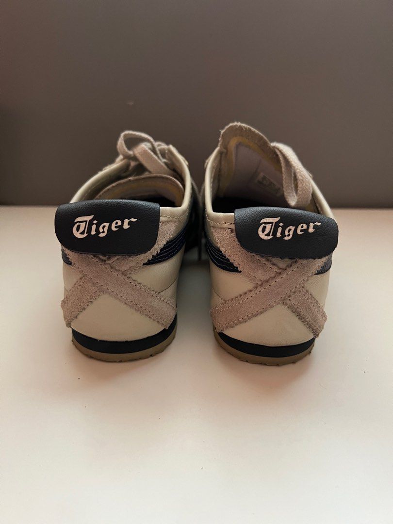 Onitsuka Tiger Mexico 66 Birch/Peacoat (Category: Sneakers) located in Tarlac. Submitted by andwie (Listing ID 1416696250, Image 2). Description: Color: Birch/Peacoat US: 4 1/2 CM: 23.5 UK: 3 1/2 RFS: Decluttering, barely used comes with box.