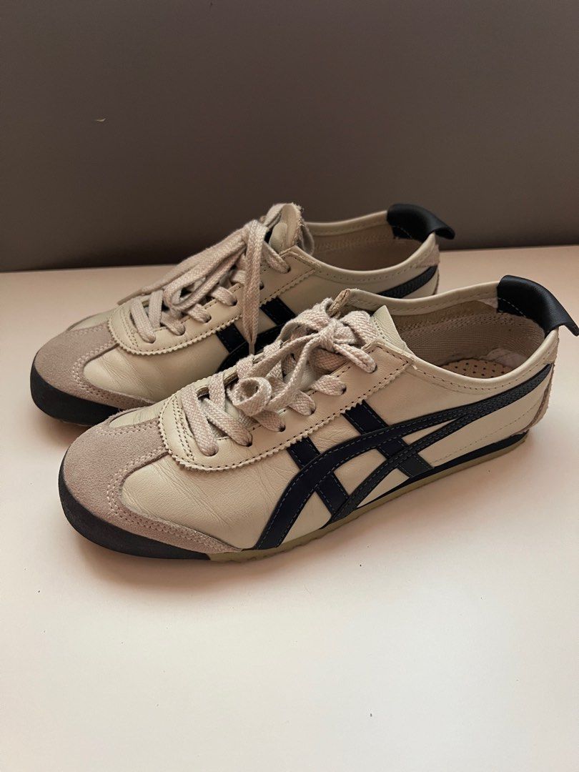 Onitsuka Tiger Mexico 66 Birch/Peacoat (Category: Sneakers) located in Tarlac. Submitted by andwie (Listing ID 1416696250, Image 3). Description: Color: Birch/Peacoat US: 4 1/2 CM: 23.5 UK: 3 1/2 RFS: Decluttering, barely used comes with box.