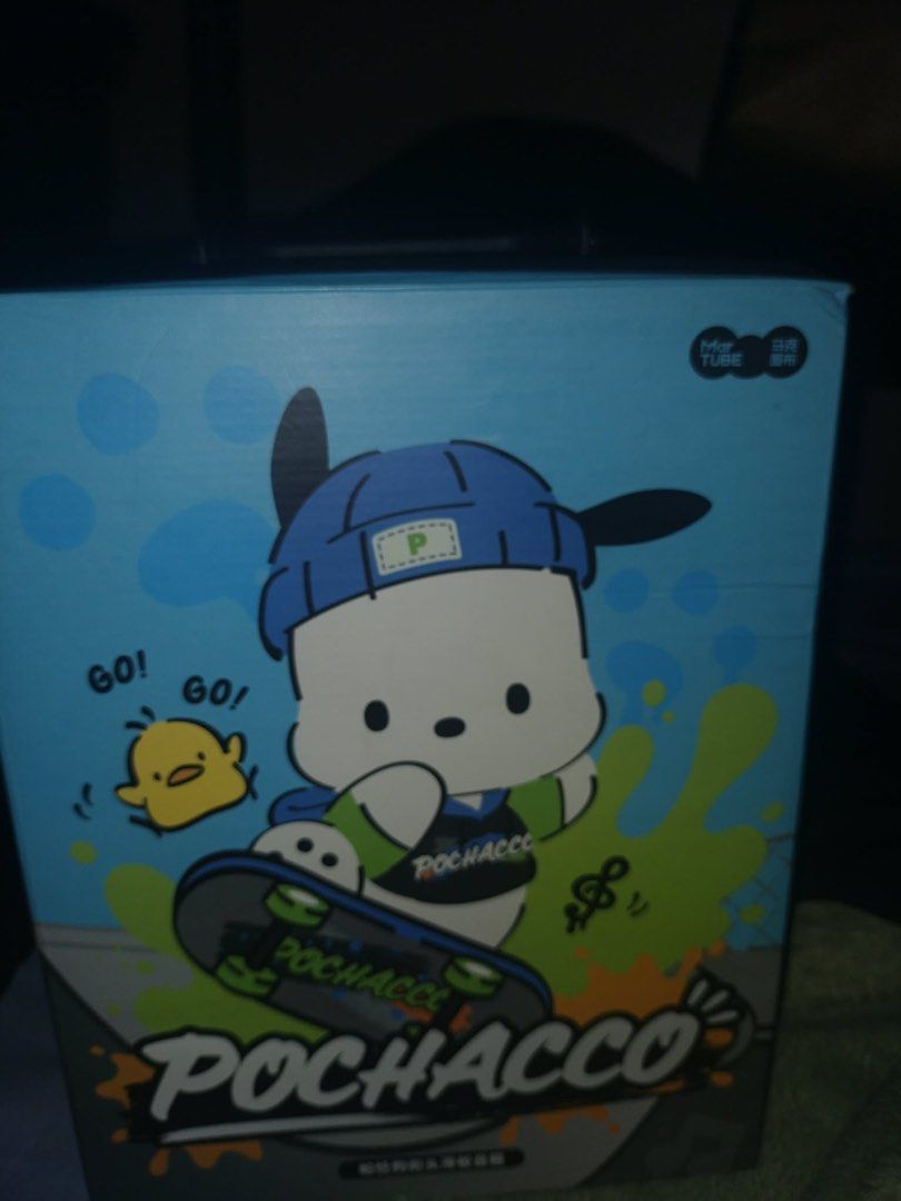 Original Pochacco Skateboard Bluetooth Speaker (Category: Portable Audio Accessories) located in Valenzuela. Submitted by kvnknt (Listing ID 1416689952, Image 2). Description: - unsealed but not used - complete set .