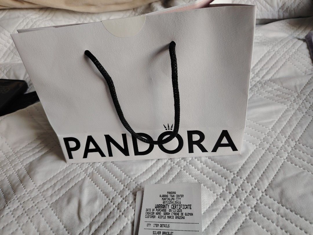 Pandora Silver Bracelet with Heart Charm (Category: Bracelets) located in Imus. Submitted by angelworks (Listing ID 1416704395, Image 3). Description: BRANDNEW WITH RECEIPT GIFTABLE CC WELCOME GIFT HENCE SELLING LOW GUARANTEED AUTHENTIC. Negotiable.