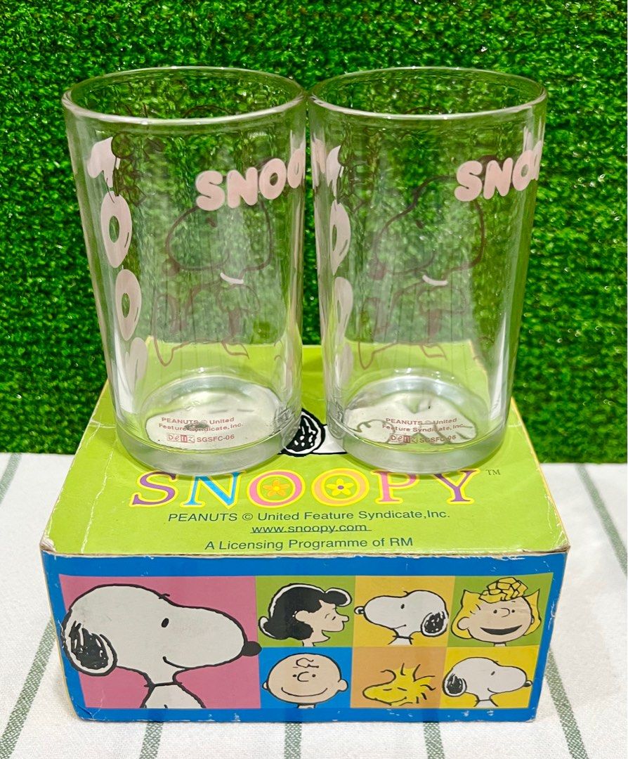 Peanuts Snoopy Glass Set (Category: Other Kitchenware & Tableware) located in Binan City. Submitted by mayjhe (Listing ID 1416646092, Image 2). Description: 💛 For Sale 💛 🌸 Peanuts Snoopy 🍀 Glass Set 💰 Price is ₱ 275.00 👉 Other details posted / Check all the photo posted 🇵🇭 Location Biñan Laguna 🛵 Courier J& T and Lalamove 📋 Shipping by schedule 📍 NO COD & COP 📌 All items are carefully packed and labeled with Fragile stickers for break