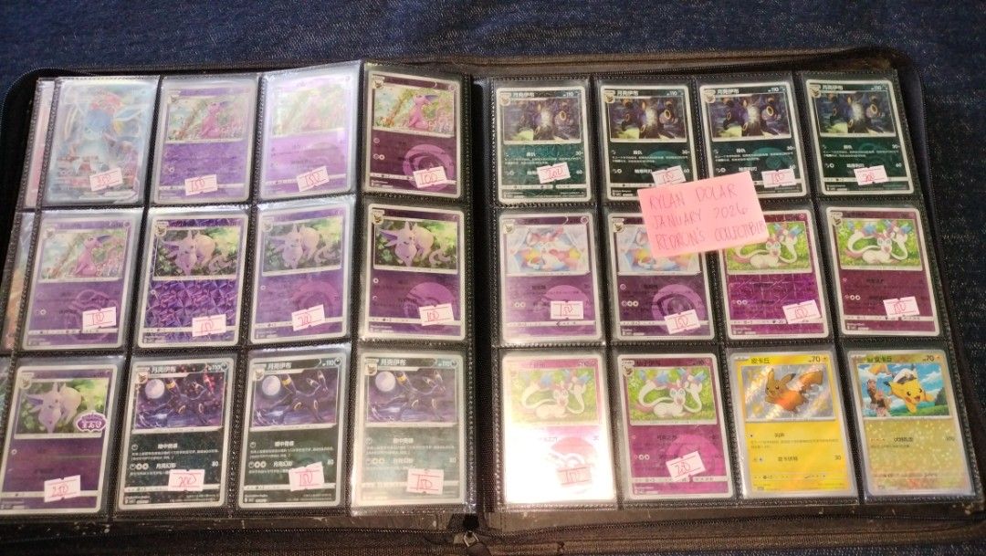 Pokemon TCG Modern Binder Part 2 (Category: Raw Singles) located in Manila. Submitted by redron.dolarrylan (Listing ID 1416783759, Image 1). Description: Pokemon TCG Modern Binder Part 2.