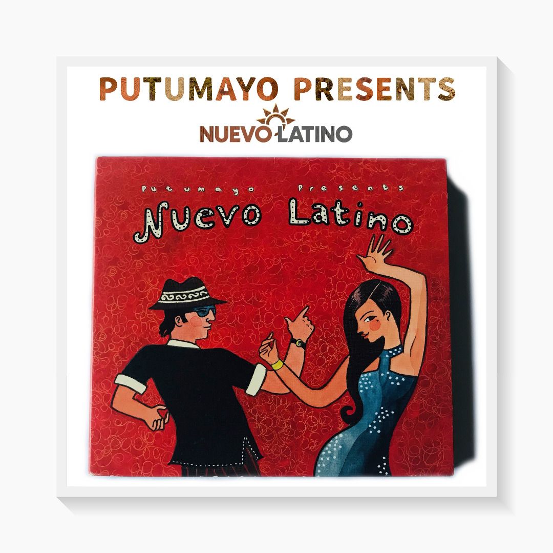 Putumayo Presents Nuevo Latino CD (Category: CDs & DVDs) located in Tarlac. Submitted by living.wisely (Listing ID 1416790525, Image 1). Description: - The Putumayo CD is still available. - In excellent, like-new condition. This curated collection of Putumayo audio CDs comes from a personal archive spanning the late 1990s to early 2000s. Several albums were purchased at Manila stores such as Music One Glorietta and Tower Records, while the majori