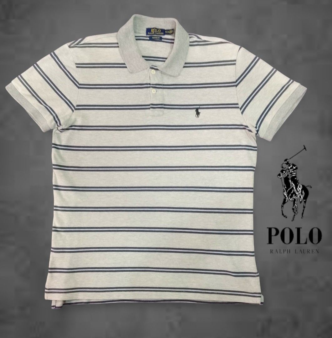 Ralph Lauren Polo Custom Fit (Category: Tshirts & Polo Shirts ) located in Antipolo. Submitted by technothrift (Listing ID 1416682307, Image 1). Description: Hole Near Tag Maganda Fit sa Medium Dimes: 20x25 Overall Rate: 8.7/10.
