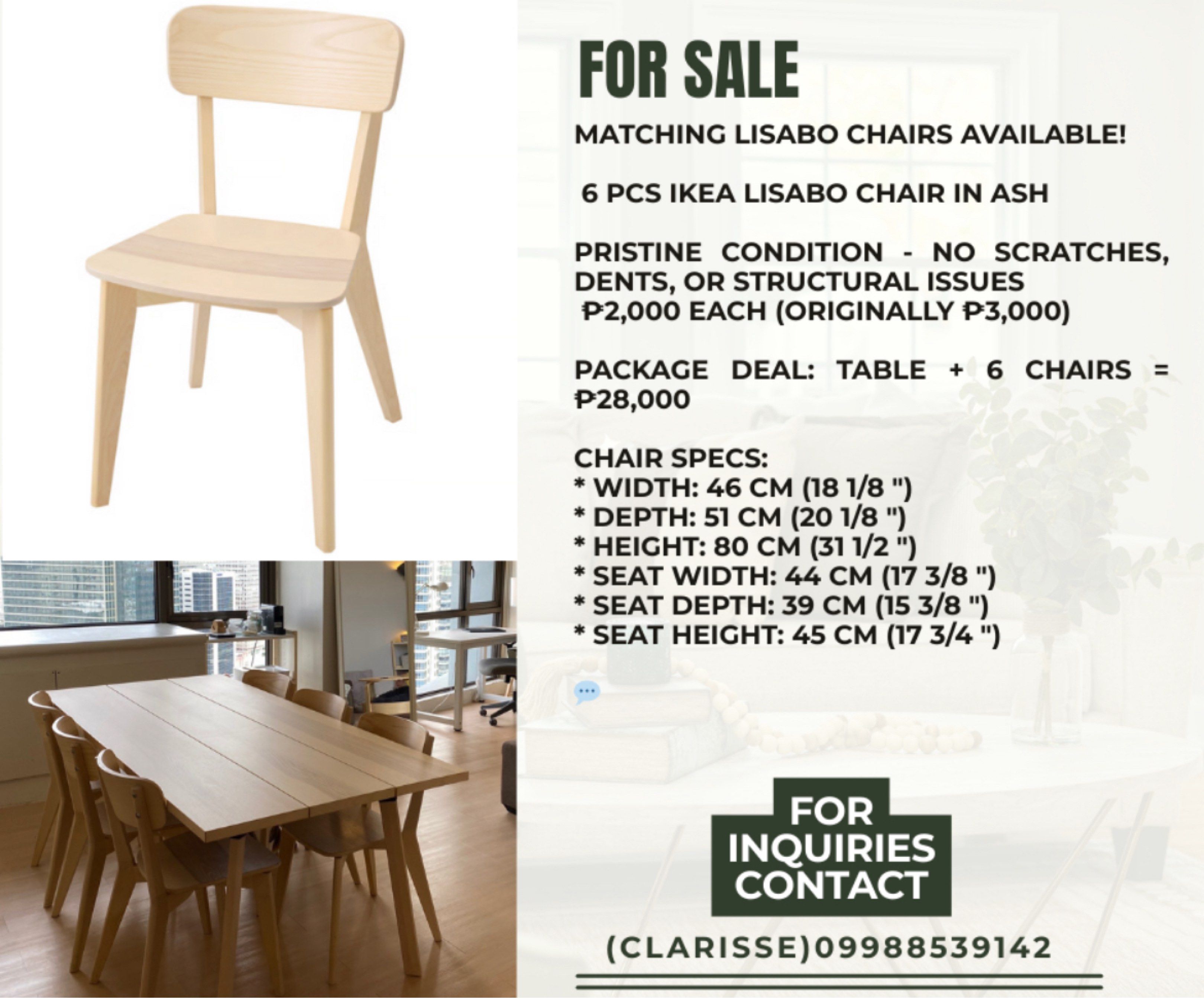 Rare IKEA 6 Seater dining table (Category: Tables & Sets) located in San Juan City. Submitted by mymommakesmesellthings (Listing ID 1416653162, Image 2). Description: Details: 6-8 seater genuine YPPERLIG table HAY x IKEA collaboration Clean lines, warm oak finish, versatile and timeless Scandinavian design RARE FIND - NO LONGER AVAILABLE IN PH Can only be purchased overseas now. .