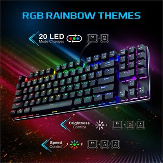 RGB Keyboard, Floating Keyboard, User-Friendly