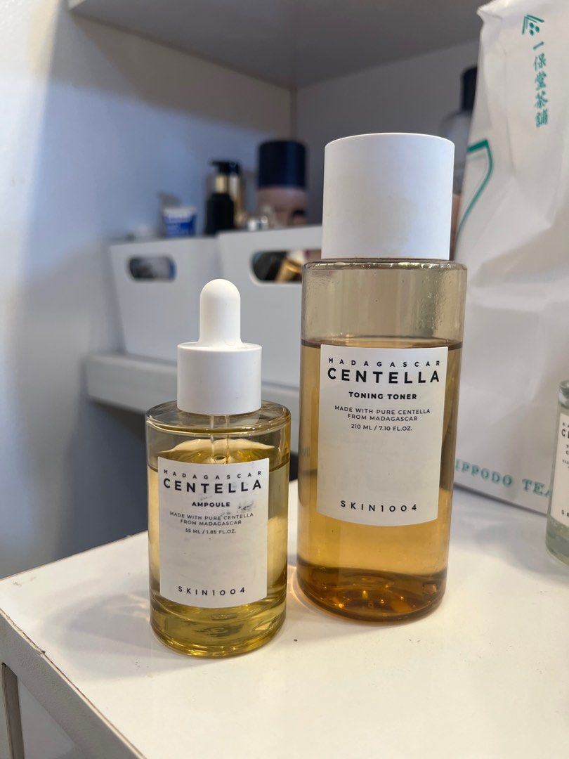 BUNDLE‼️Skin1004 Madagascar Centella Toner and Ampoule (Category: Face Care) located in Santa Rosa. Submitted by kv_declutter (Listing ID 1416749921, Image 1). Description: BUNDLE‼️ rfs: not for my skin.