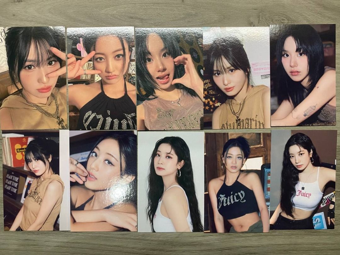 TWICE Photocards （分類：韓流周邊）位於 Hong Kong。 由 h0ngx2 提交（商品編號 1416826921，圖片 1）。簡介： 默認廠瑕 DM出價 平郵+5 包郵包卡套 / 3張以上全包。