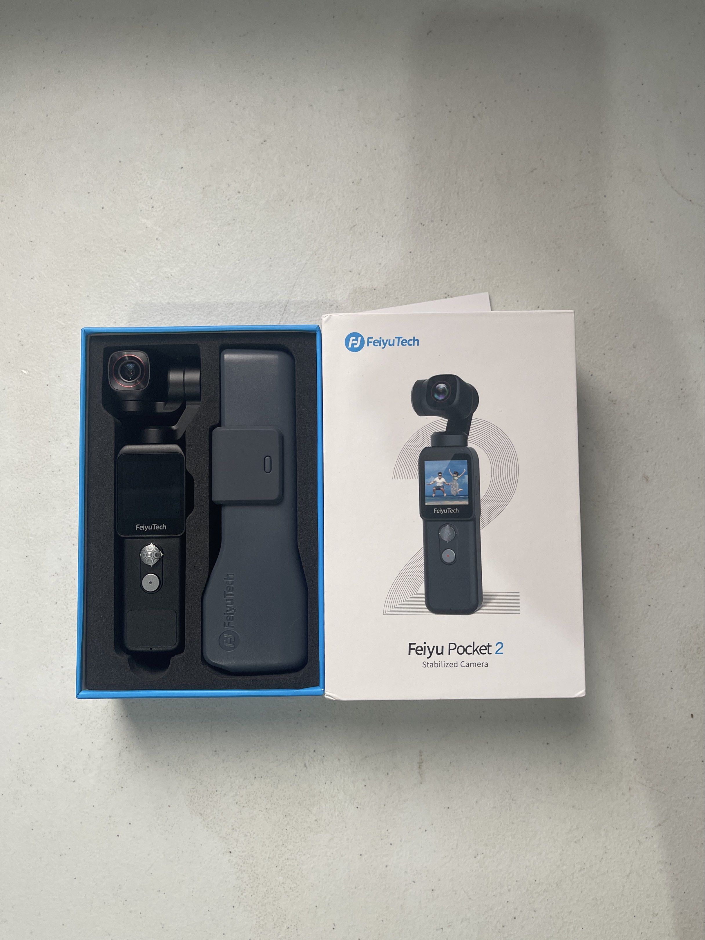 [USED] FeiyuTech Pocket 2 Action Camera for Vlogging (Category: Video Cameras) located in Caloocan City. Submitted by jekkocide (Listing ID 1416790600, Image 2). Description: Condition: 95% Good Purchase Date: Sept. 2025 RFS: Never used anymore. Collecting dust All accessories included. (Memory card NOT INCLUDED!).