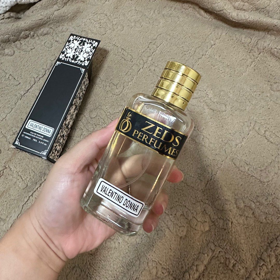 Valentino Donna Inspired Perfume (Category: Fragrance & Deodorants) located in San Fernando. Submitted by keepitcozy (Listing ID 1416776790, Image 3). Description: Valentino Donna Inspired Perfume from Dubai ZED's Perfume Store 100ml.