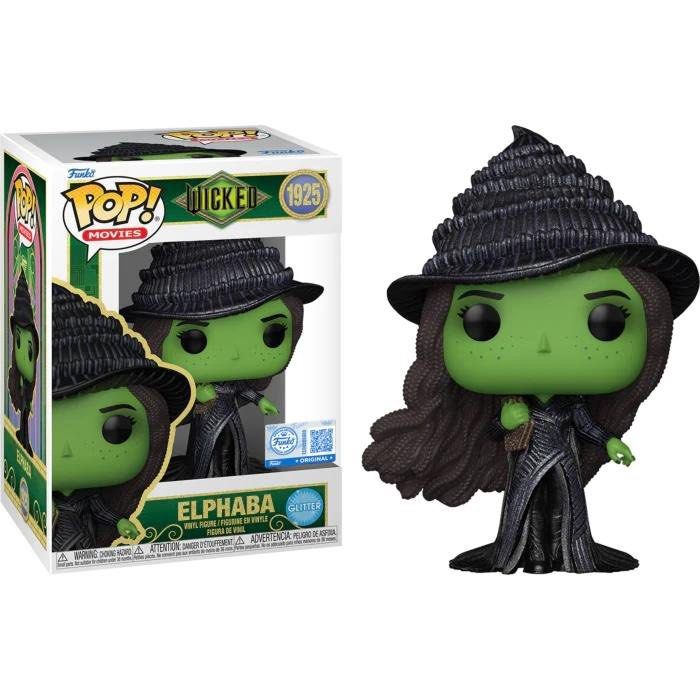 Wicked For Good Elphaba Glitter #1925 Funko Pop (Category: Designer & Blind Box Toys) located in Makati City. Submitted by edchosero (Listing ID 1416694591, Image 3). Description: - Funko Pop! figure of Elphaba from Wicked For Good. - Features a glitter finish (Special Edition) - Comes in its original box and with FREE Protector. - Box includes Funko Pop! logo - NOOB.