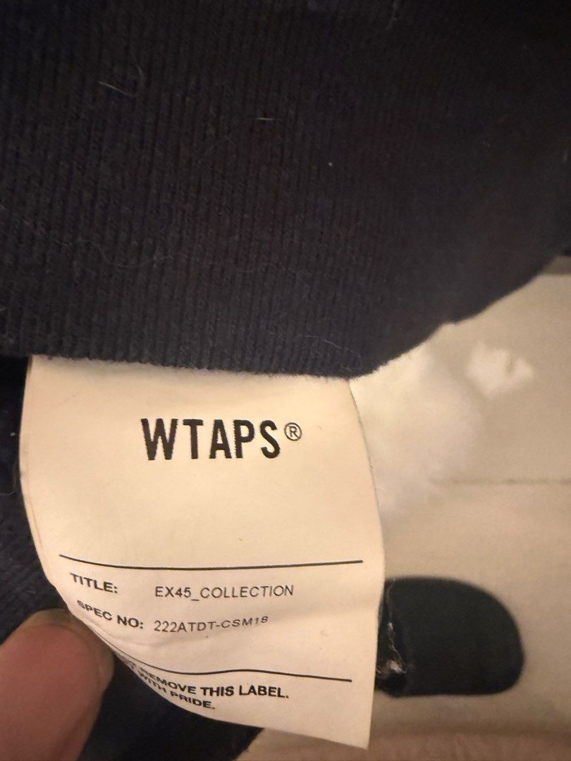 WTAPS jacket （分類：外套及戶外衣服）位於 Hong Kong。 由 kenkkkkkkkk 提交（商品編號 1416815006，圖片 5）。簡介： Sell wraps jacket Size:04 Price:1000 新淨程度:90% Black colour。