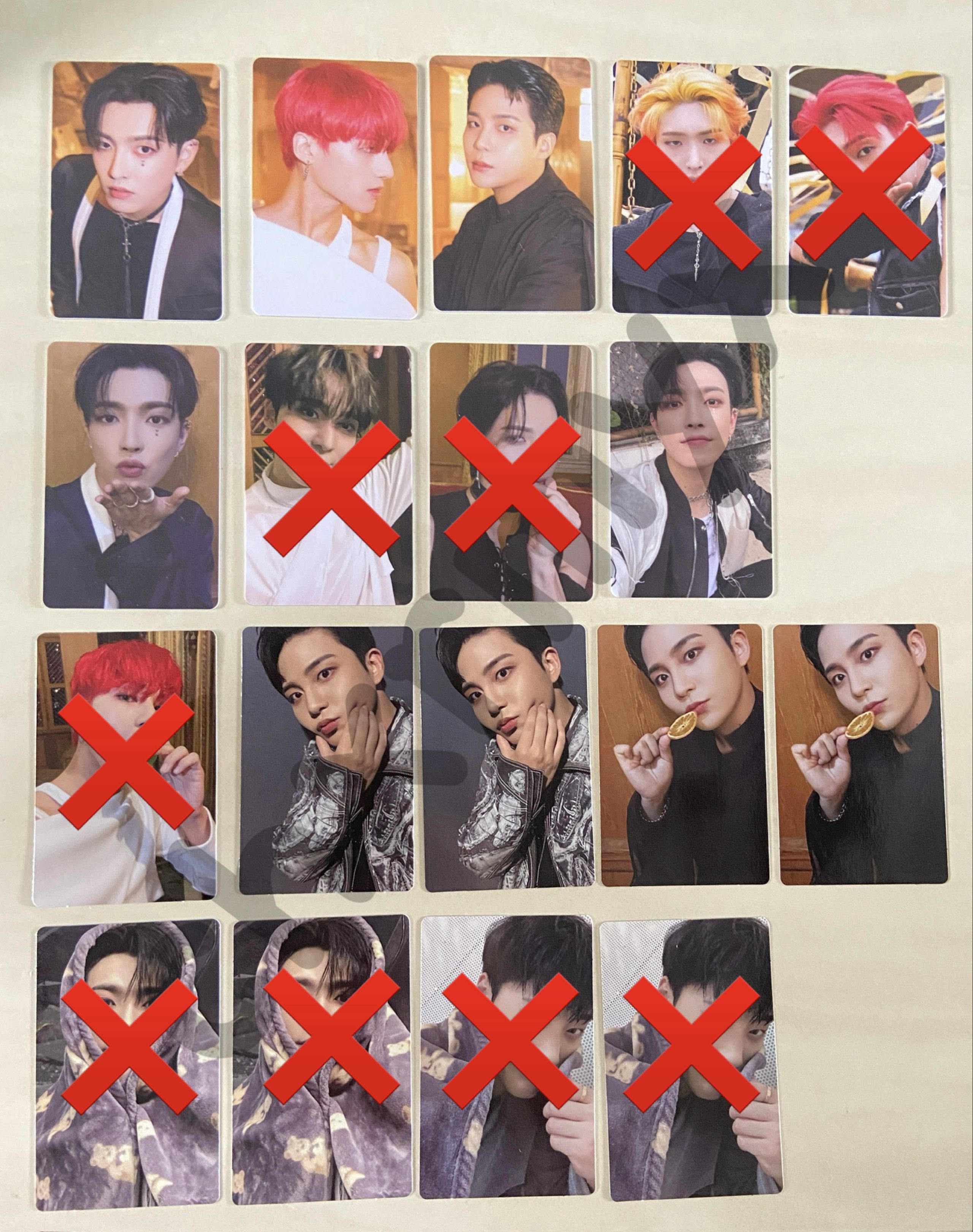 ATEEZ OT8 photocard トレカ POCAALBUM ポカアルバム WTS/ WTT] ATEEZ Spin Off: From The Witness Poca Album Photocards