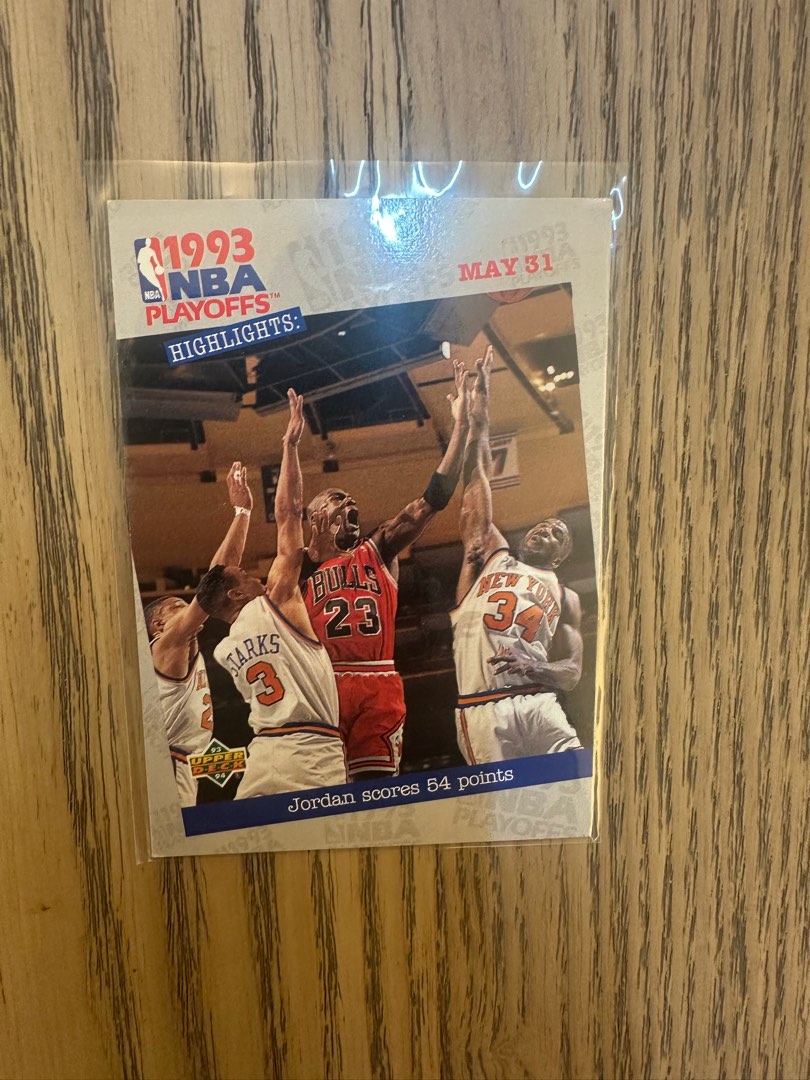 Elegant 1993 Nba Playoffs Highlights Card Pictures