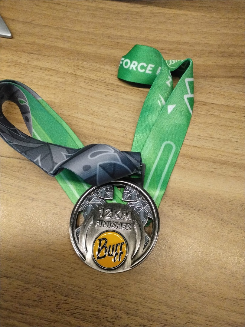 2025 Buff Forest Run 12 km medal, Hobbies & Toys, Memorabilia ...