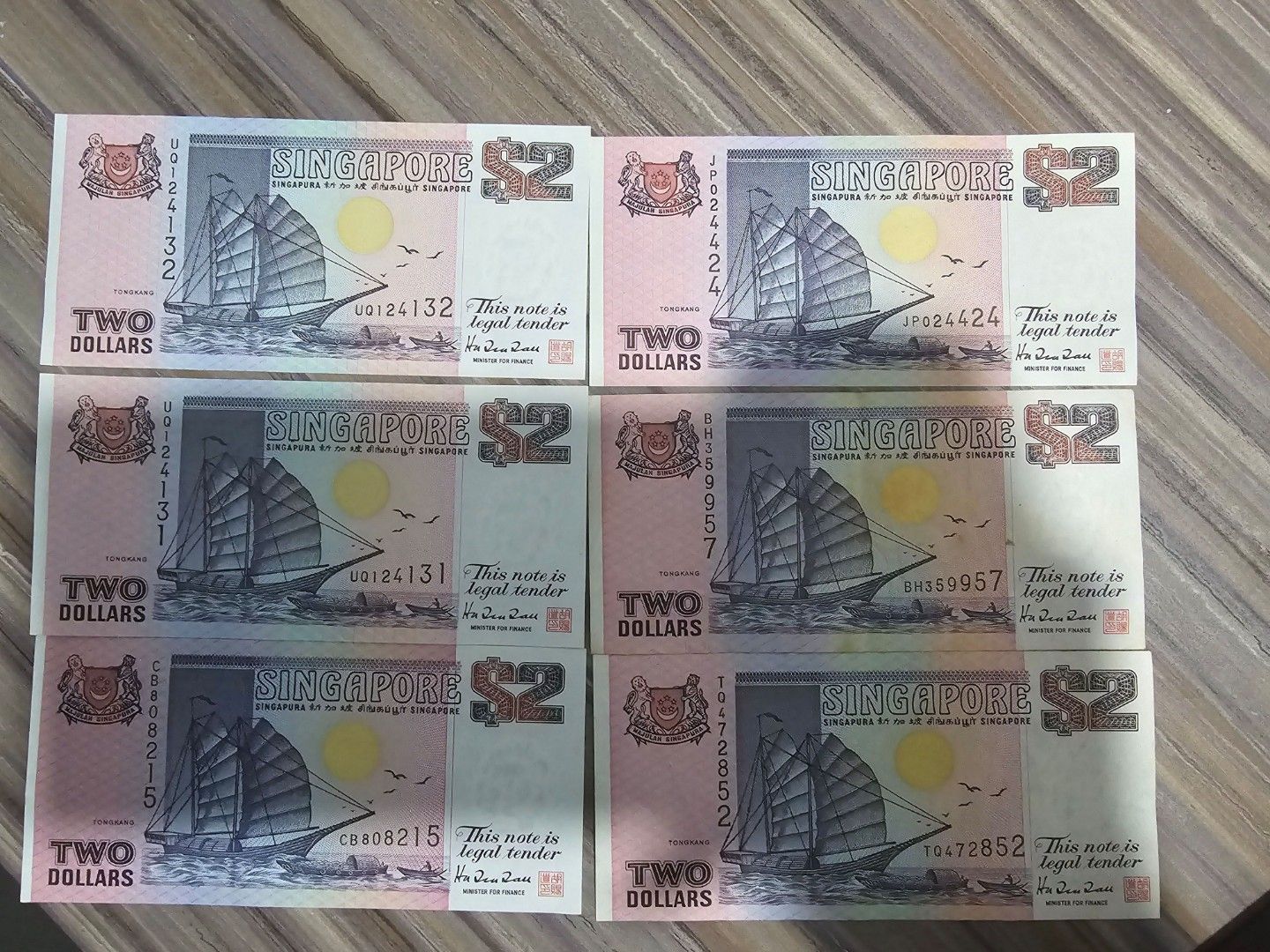 2 sgd note ship series, Hobbies & Toys, Memorabilia & Collectibles ...