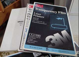 Transparency film For Sale | Printers, Scanners & Copiers | Carousell ...