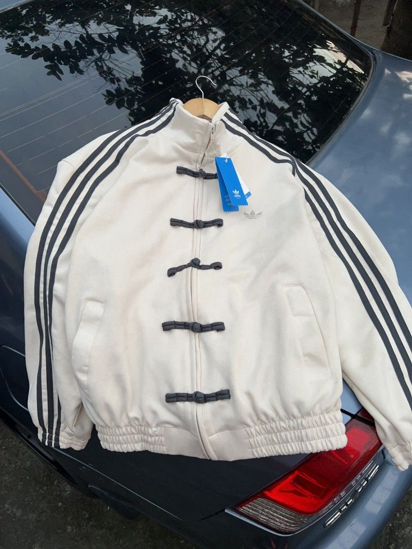 ADIDAS CHINESE NEW YEAR JACKET (Category: Coats, Jackets and Outerwear) located in Taguig. Submitted by patrickbas46594 (Listing ID 1416883648, Image 1). Description: BRANDNEW WITH HANGTAG ‼️ SIZE: SMALL, MEDIUM ✅️ OTHER SIZES AVAILABLE FOR PRE ORDER 📌 TAGUIG LOWER BICUTAN 📍 DM ME FOR MORE DETAILS 📩.