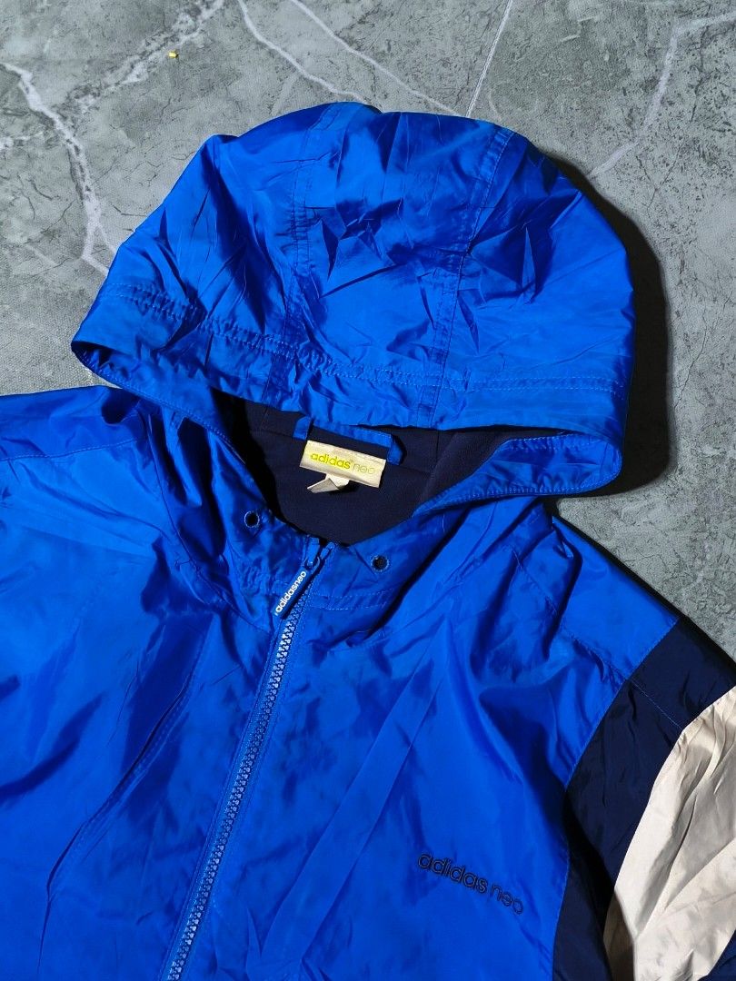 ADIDAS NEO WINDBREAKER- BLUE 2XL (Category: Activewear) located in Manila. Submitted by thriftanddrip (Listing ID 1417014135, Image 3). Description: ADIDAS NEO WINDBREAKER-BLUE 2XL EXCELLENT CONDITION COMPLETE TAGS NO ISSUE DIMES WIDTH: 22 LENGTH: 29 MOP-GCASH MOD-JNT OR LALAMOVE LOCATION -LAS PIÑAS.