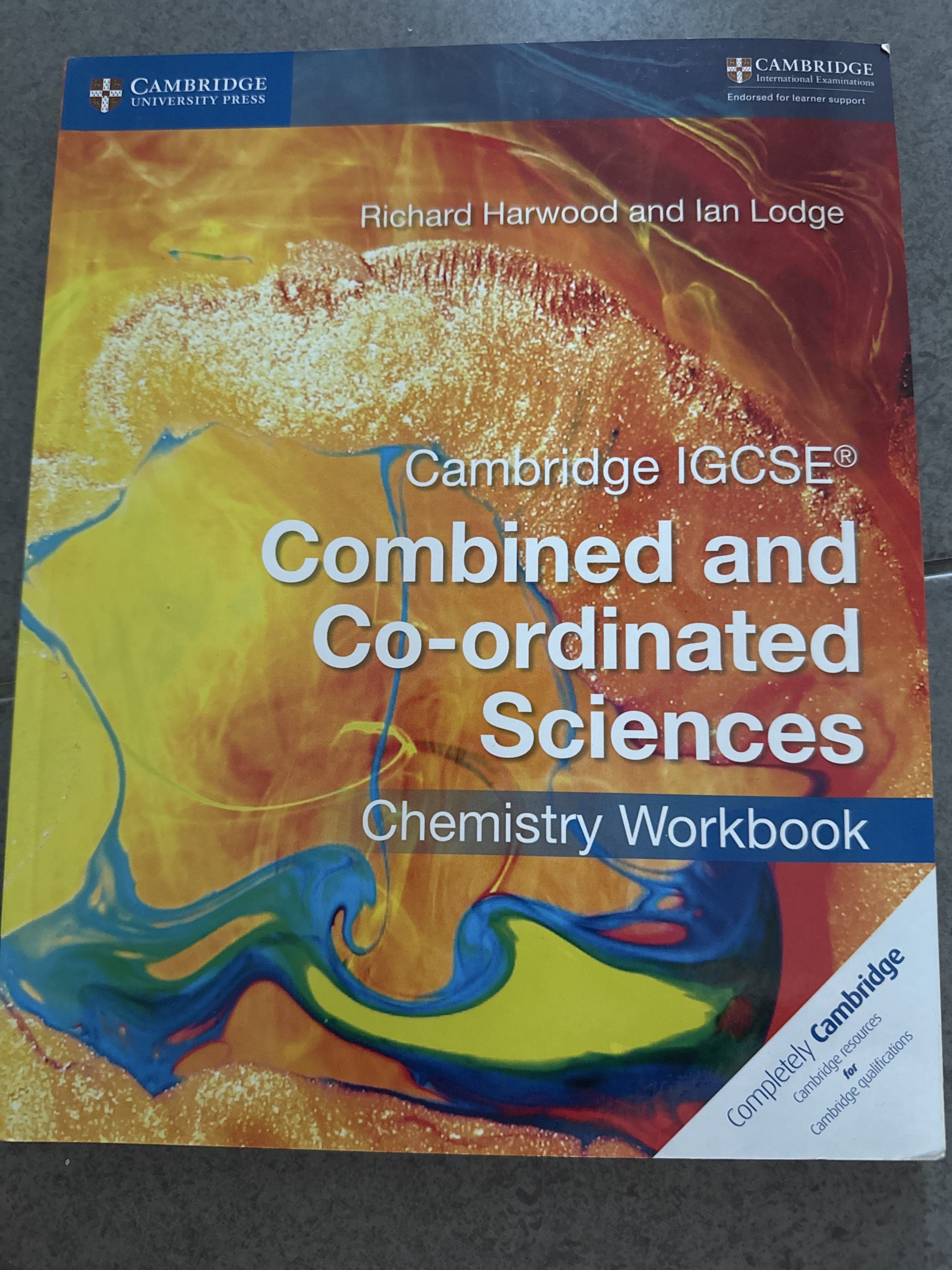 Cambridge IGCSE Combined and Co-ordinated Sciences Workbook, Hobbies ...