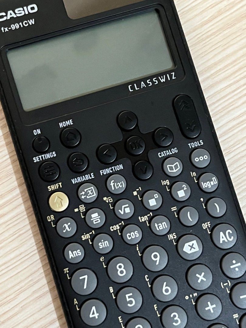 Casio FX-991CW Classwiz Scientific Calculator Black (Category: Other Gadgets) located in Pasig City. Submitted by dinnerrollss (Listing ID 1417014061, Image 3). Description: Casio FX-991CW FX991 CW Classwiz Advanced Scientific Calculator in Black 🏷️ Bought from National Bookstore for ~PHP 1,800 ➡️ RFS: I still prefer my old 991ex Classwiz calculator ✔️ Good as new (barely used) ✔️ Doesn’t include box (will still be properly packaged) ✔️ No scrat
