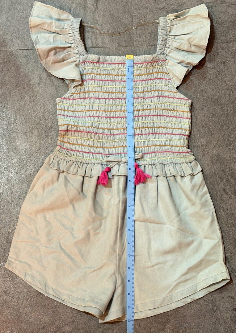 Clothes for Kids Romper Girls (Category: Babies & Kids Fashion) located in Mandaluyong City. Submitted by ramsayscorner (Listing ID 1417015906, Image 1). Description: SAMPLE SALE Brand new without tag Size: Pics for Measurement Brand: Vince Camuto NOTICE: Items may have a slight stockroom scent from storage. Please inspect the pictures carefully before buying. Any flaws or imperfections should be considered prior to purchase, as the item is sold 