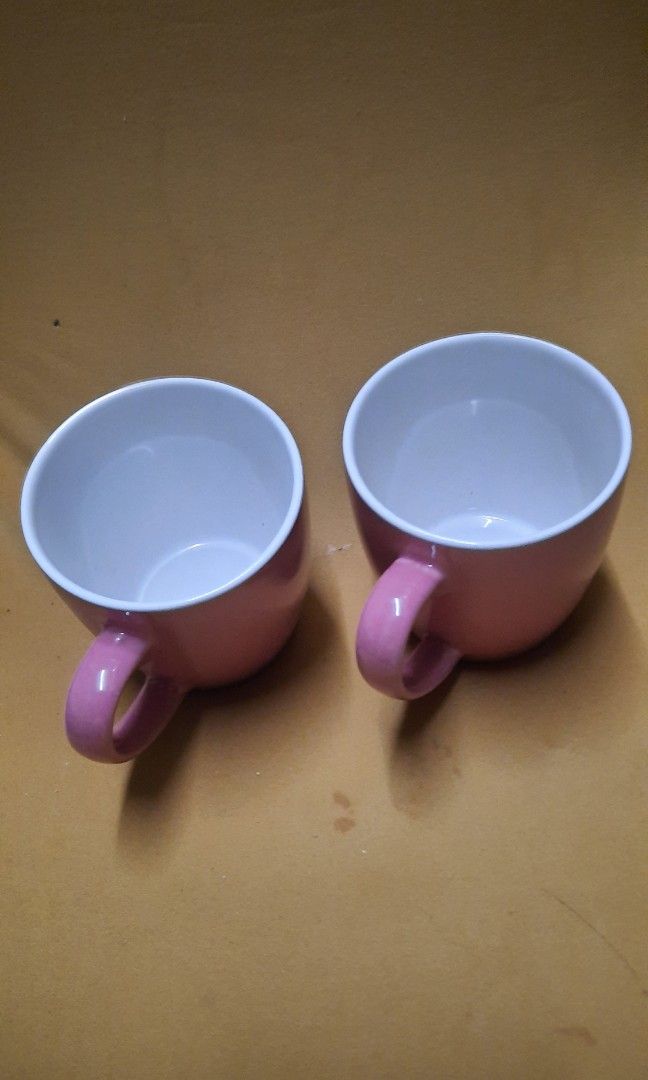 Coffee mug ceramic 3x3.5 set of 2 (Category: Coffee & Tea Tableware) located in Manila. Submitted by luckycharm_215 (Listing ID 1416973303, Image 2). Description: 2 pcs.