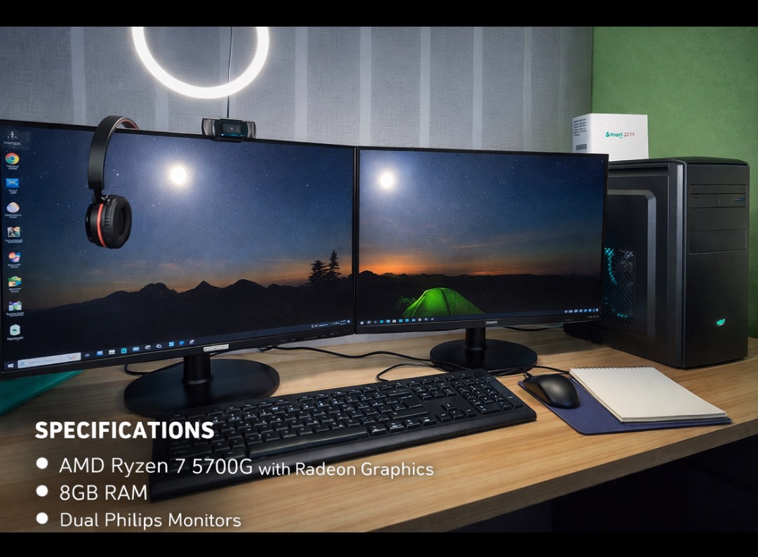 Complete Desktop PC Set, Computers & Tech, Desktops on Carousell