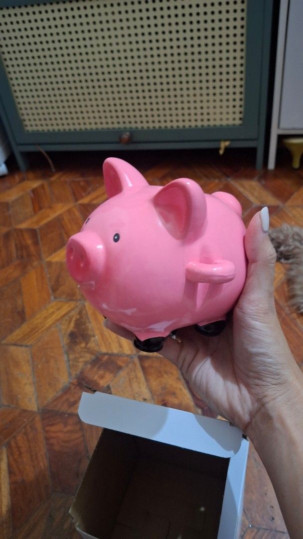Crying Tiger Piggybank (Category: Everything Else Others) located in Las Pinas. Submitted by mgr29 (Listing ID 1416945702, Image 3). Description: - Crying Tiger Piggybank - Pink color - Good condition - Fun and unique design - Great for saving money.