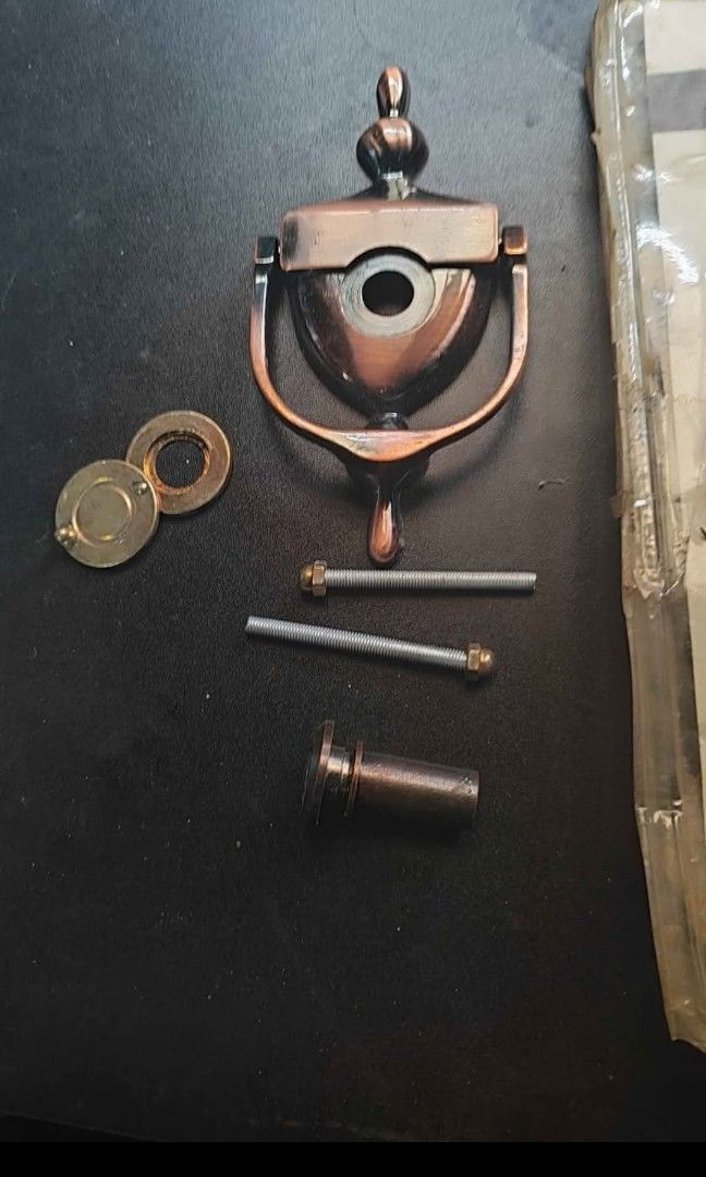 Doorknocker with Scope (Category: Peephole Viewers & Doorbells) located in Quezon City. Submitted by jmpaulite (Listing ID 1416884039, Image 1). Description: No known issue, still new naluma lng yung packaging natambak na kc.