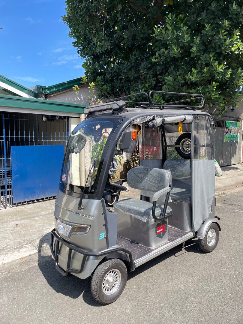 Ebike 4 wheels (Category: Motorbikes for Sale) located in Meycauayan. Submitted by wsjabuen (Listing ID 1416898494, Image 1). Description: 4 wheels ebike for sale Bought it for 65k last December Asking is 55k or best offer nyo RFS: hindi nagagamit North caloocan area.