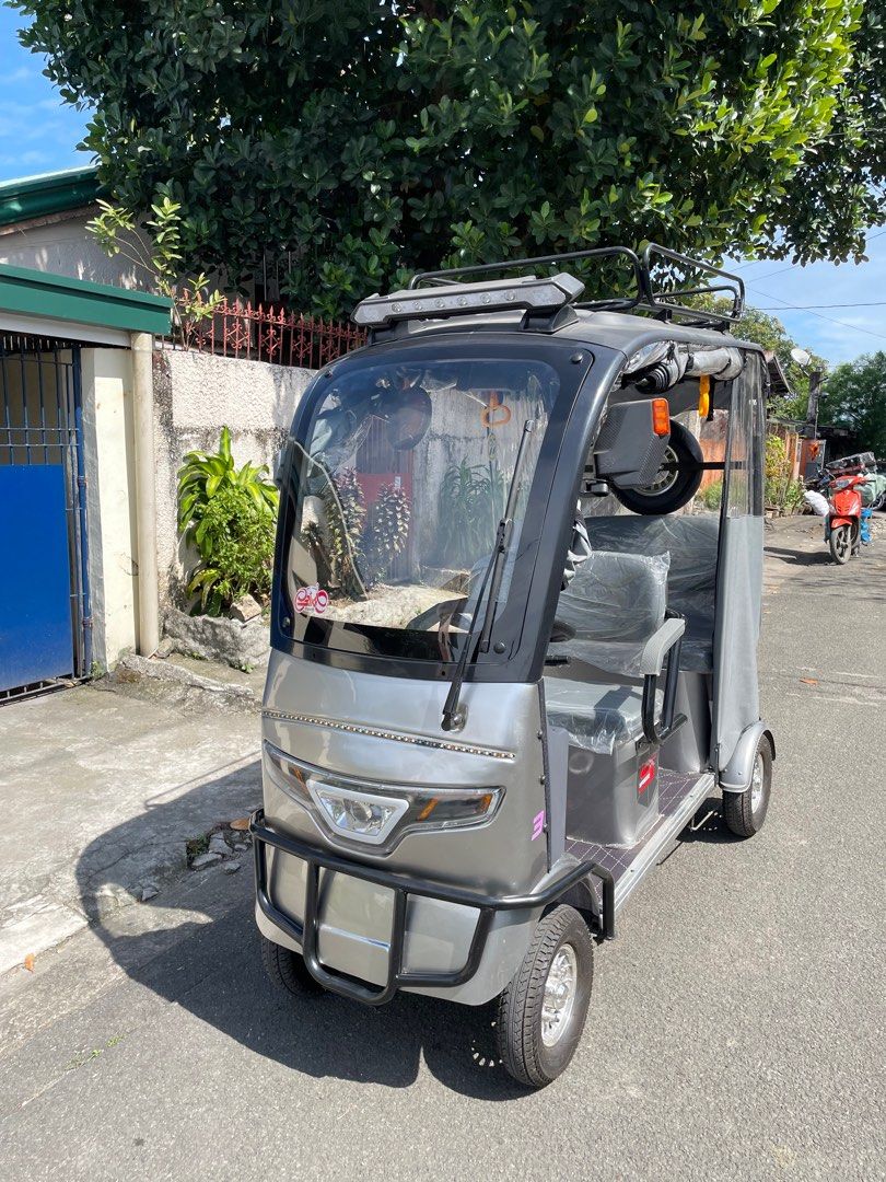 Ebike 4 wheels (Category: Motorbikes for Sale) located in Meycauayan. Submitted by wsjabuen (Listing ID 1416898494, Image 2). Description: 4 wheels ebike for sale Bought it for 65k last December Asking is 55k or best offer nyo RFS: hindi nagagamit North caloocan area.