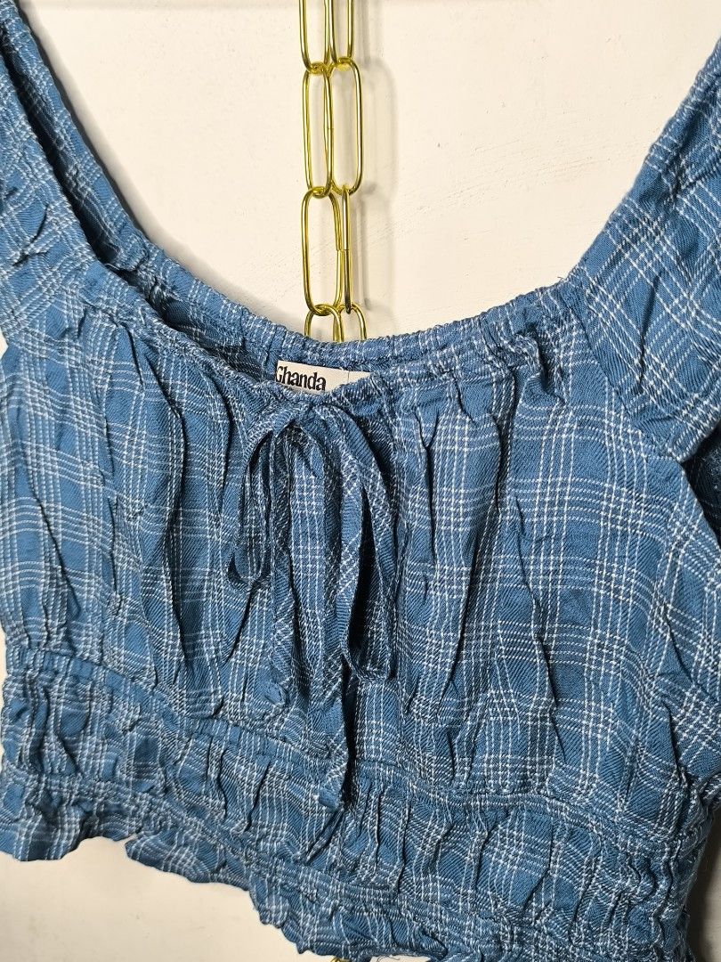 Ghanda Crop Top - Medium (Category: Others Tops) located in Marikina City. Submitted by vaughnify (Listing ID 1416872568, Image 2). Description: GHANDA - Crop Top Sleeveless Top - Size: Medium - Super nice ng fabric in actual - No flaws, No stains, No runs 📍Location: Marikina City 🚚 Courier Options: 🛍️ J&T Express • 2–3 days within Metro Manila • 3–5 days outside Metro Manila 🛍️ Same-day delivery (Metro Manila): • Lalamove • Grab Express • Mo