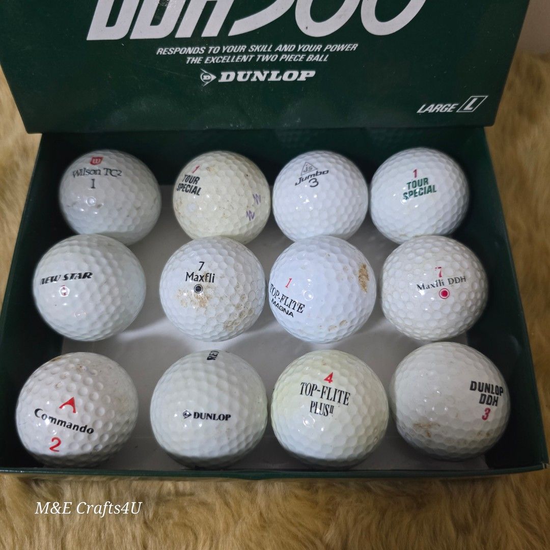Golf Ball Set (Dunlop, Tour Stage, Commando, Wilson, Maxfli) (Category: Other Sports Equipment and Supplies) located in Bulacan. Submitted by mecrafts4u.olstr (Listing ID 1416924574, Image 2). Description: .