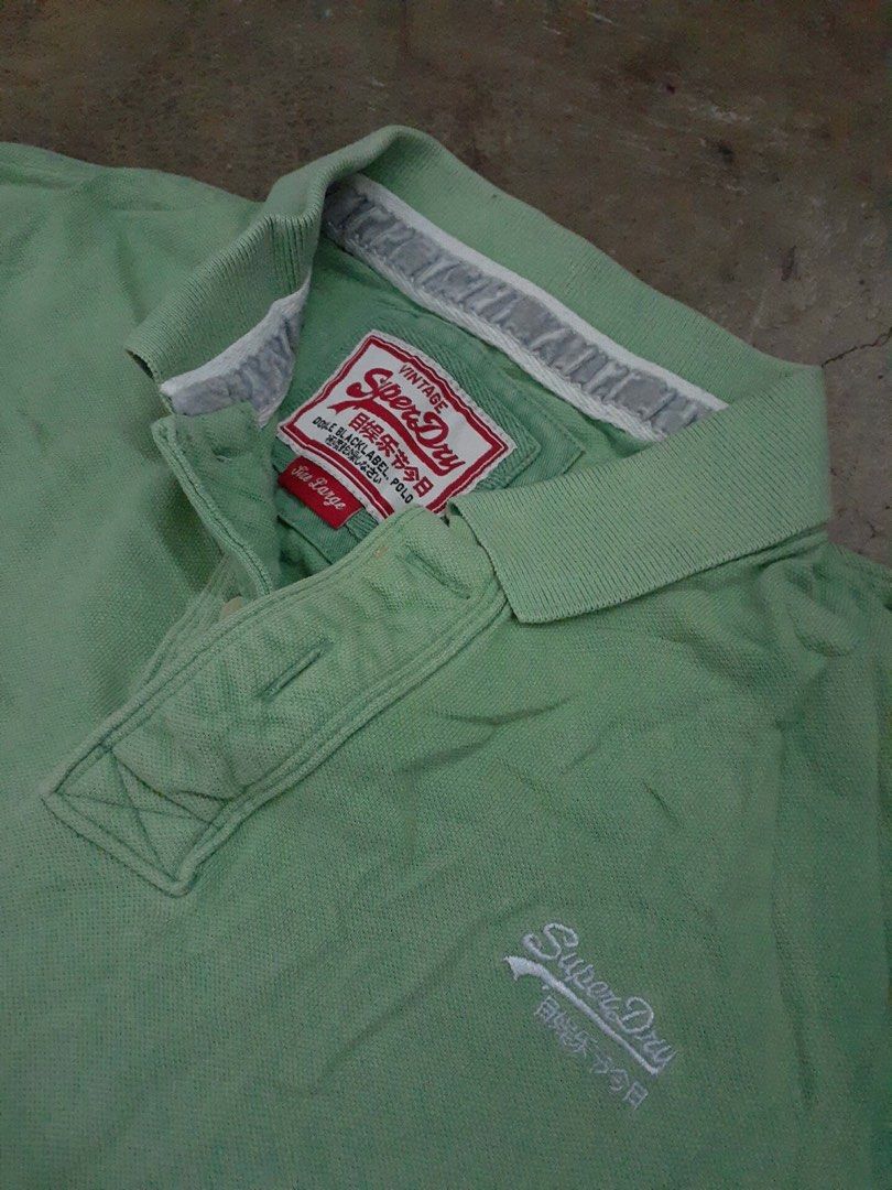 Superdry Green Polo Shirt (Category: Tshirts & Polo Shirts ) located in Manila. Submitted by winniethebogs (Listing ID 1416912346, Image 2). Description: All details are on the photos..