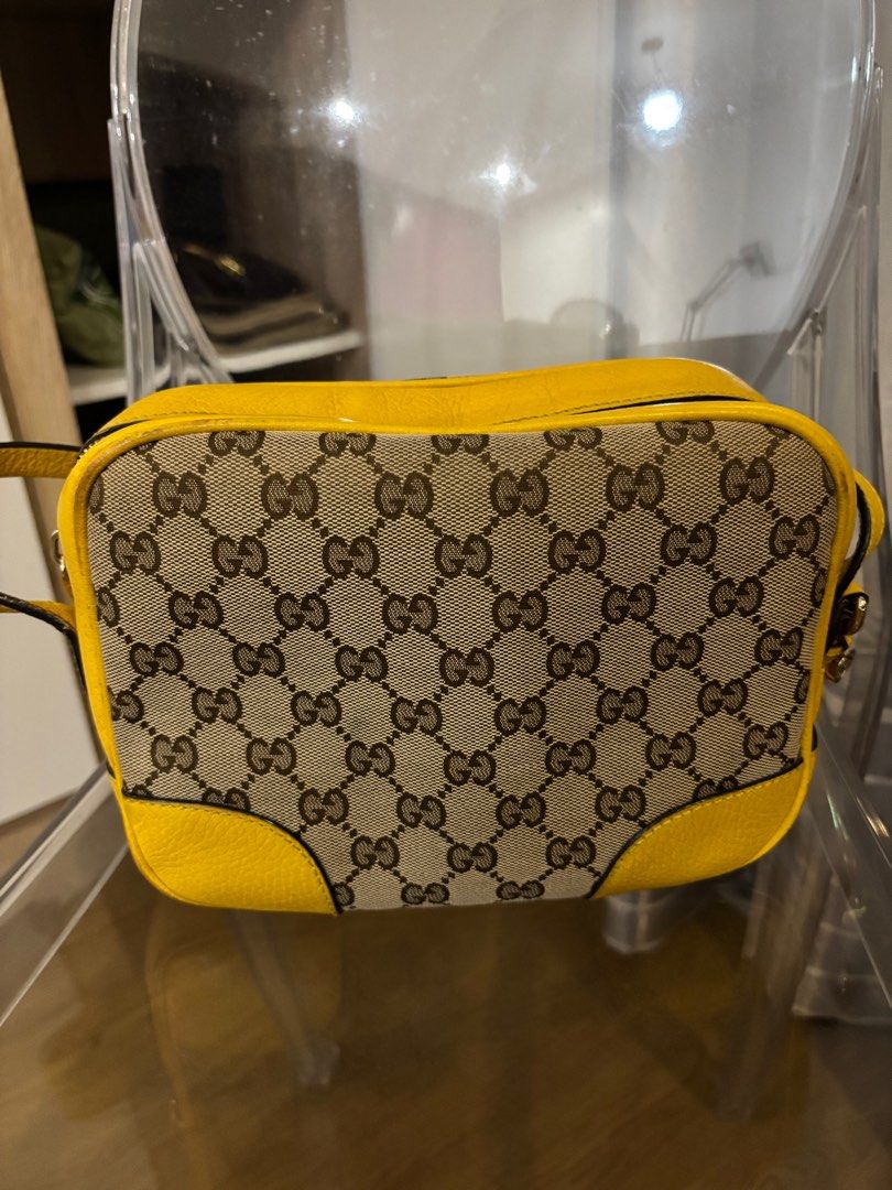 Gucci Bree Crossbody Bag (Category: Luxury Bags & Wallets) located in Las Pinas. Submitted by itskat.cruz (Listing ID 1416933703, Image 2). Description: - Authentic Gucci Bree - with scuffs on the edges, otherwise, everything is in excellent condition - Bag only.