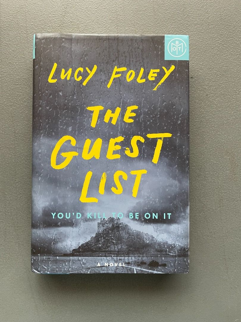 (HB) THE GUEST LIST | LUCY FOLEY | BOTM (Category: Storybooks) located in Lucena. Submitted by catch-a-book (Listing ID 1416925216, Image 1). Description: Welcome to Catch-a-Book PH! All the books that we are selling are 100% authentic. Most of the books that we are selling are pre-owned/ used. Signs of use and wears may be present. Most of the brand new books are in excellent condition, but some might have minimal dent(s) due to transit. Please 