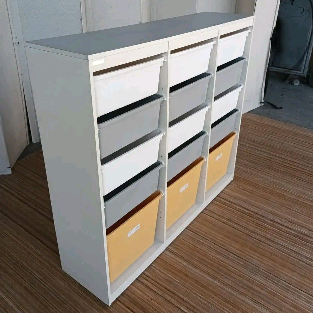 IKEA Storage Cabinet with Baskets (Category: Storage Boxes & Baskets) located in Valenzuela. Submitted by princeraya55649 (Listing ID 1416933158, Image 1). Description: Kids Storage Organizer Price: 8,900 L50 x W13 x H45 In good condition Code LJ B-296 #highlights #JAPANSURPLUS #everyon #followers #japansurplusph #followfollow #fbreels #followersreels #Pangasinan #Isabela #Cavite #Baguio.